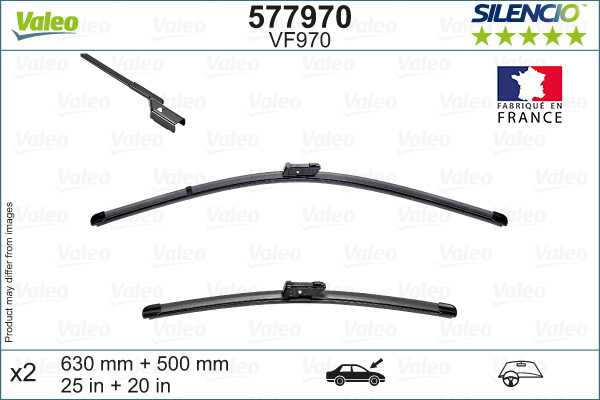 Щетка стеклоочистителя - 577970 VALEO