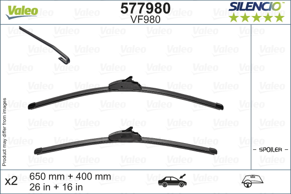 Wiper Blade - 577980 VALEO