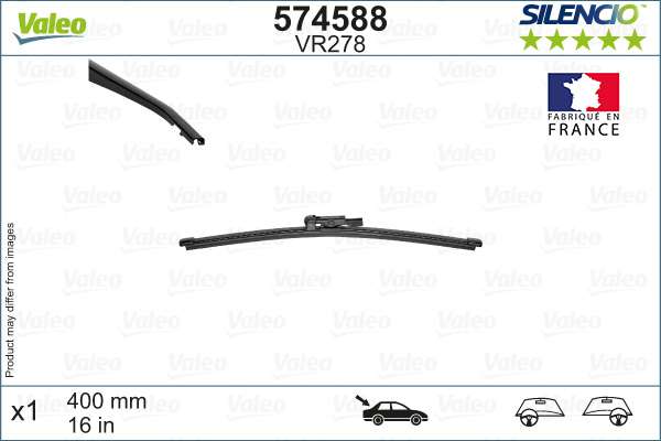 Щетка стеклоочистителя - 574588 VALEO