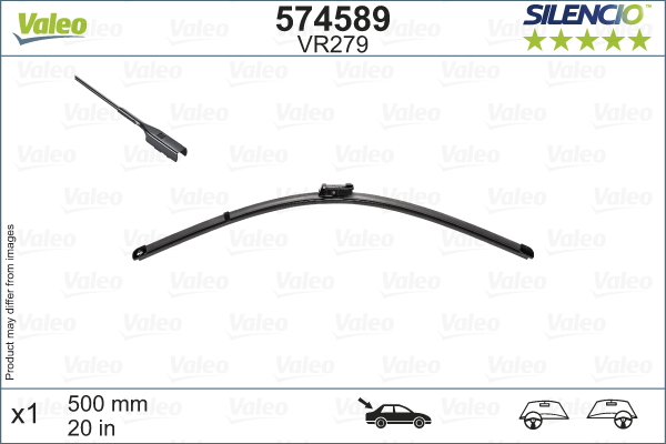 Spazzola tergi - 574589 VALEO