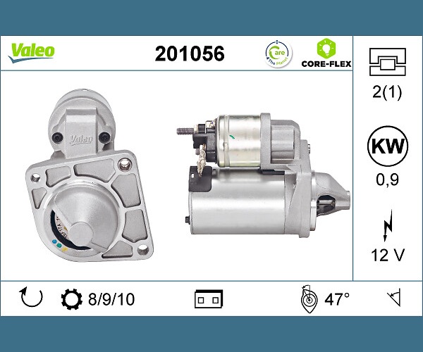 Starter - 201056 VALEO