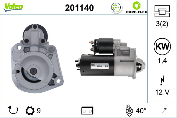 starteris - 201140 VALEO