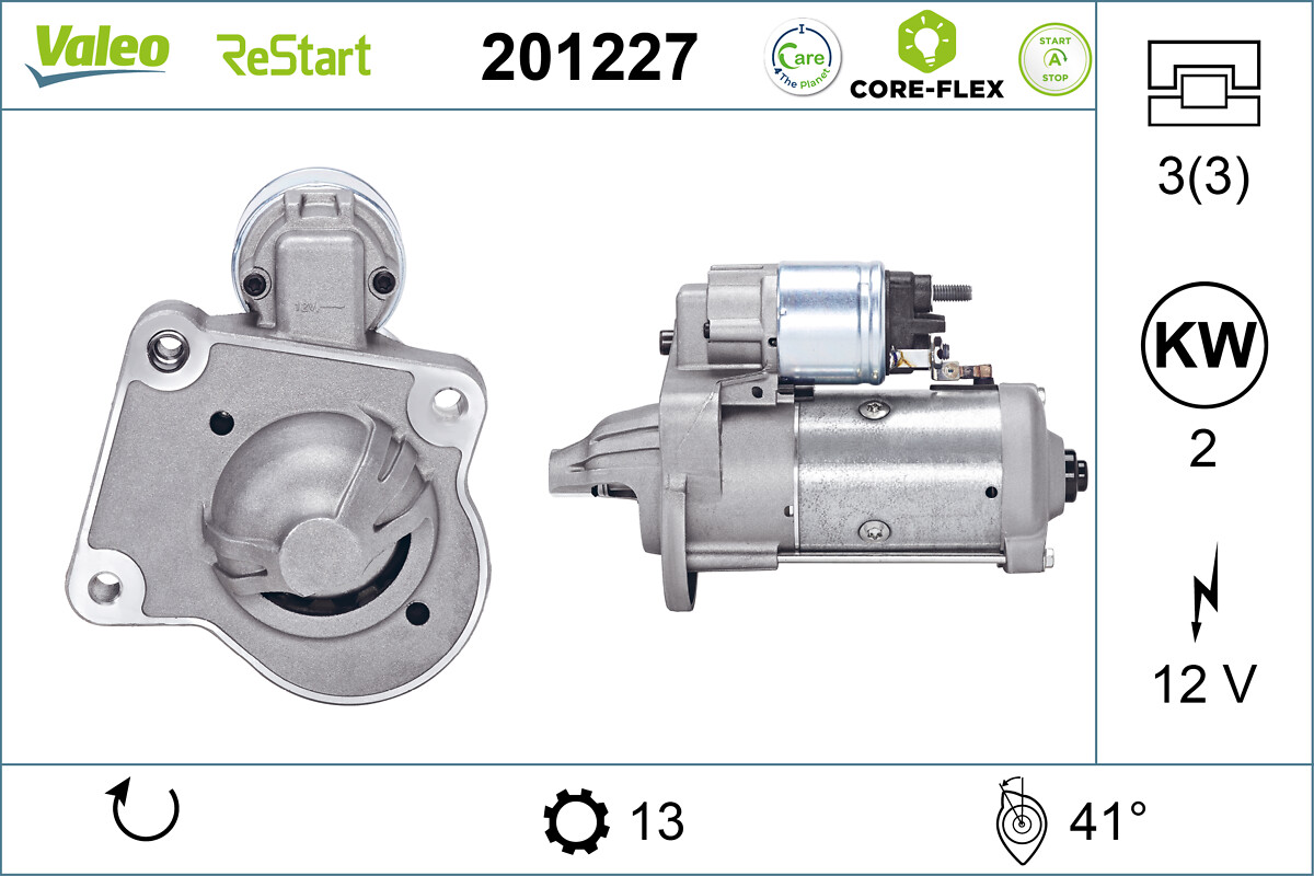 Стартер - 201227 VALEO