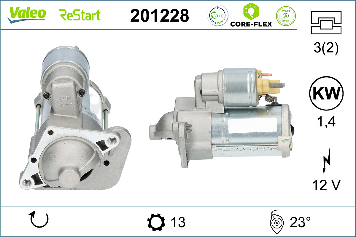 Starter - 201228 VALEO