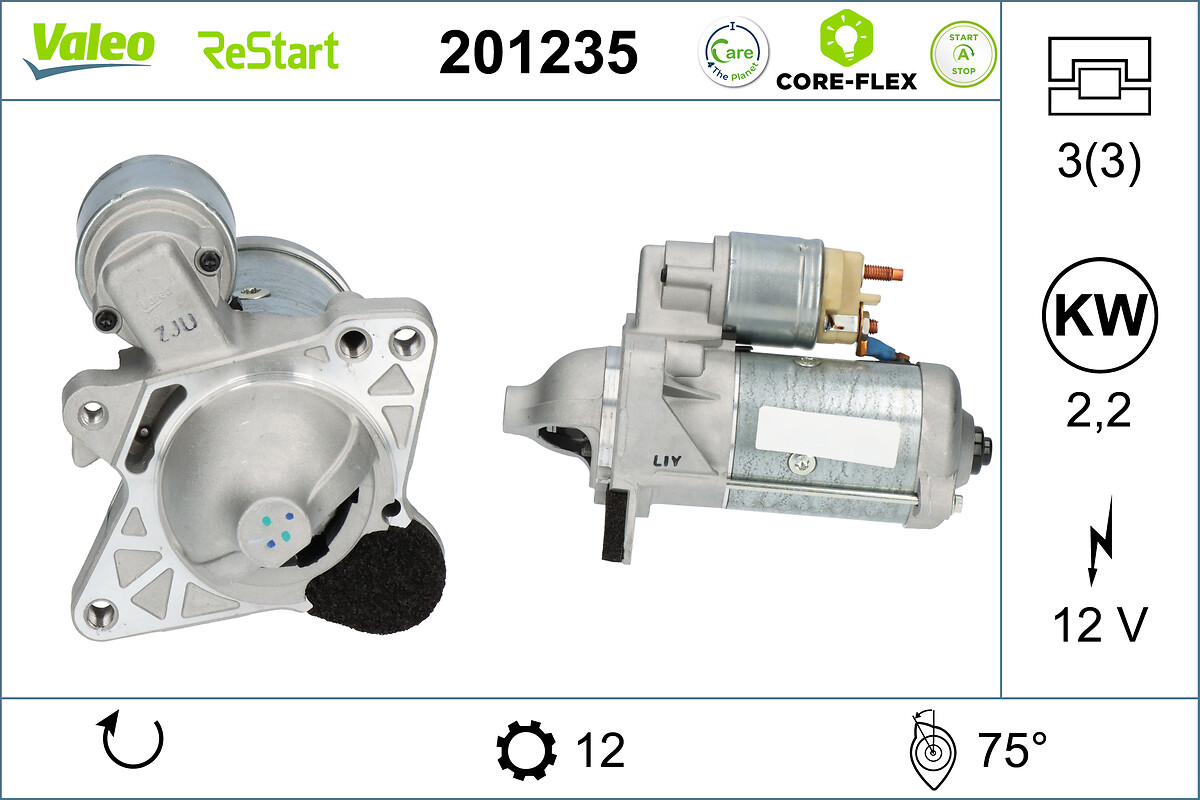 Starter - 201235 VALEO