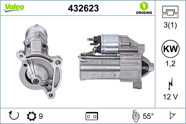 Starter - 432623 VALEO
