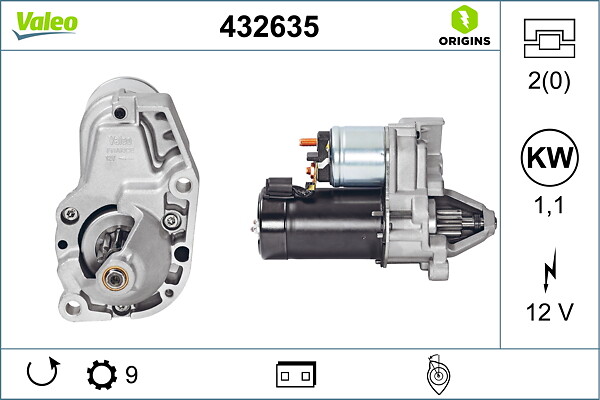 Starter - 432635 VALEO