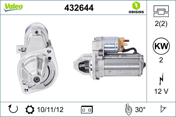 Starter - 432644 VALEO