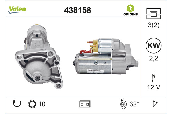 starteris - 438158 VALEO