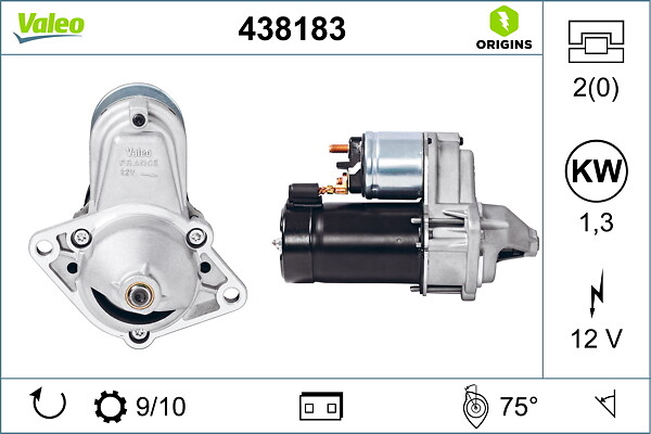 Starter - 438183 VALEO