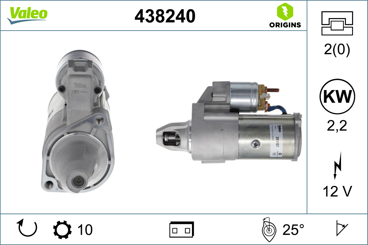 starteris - 438240 VALEO