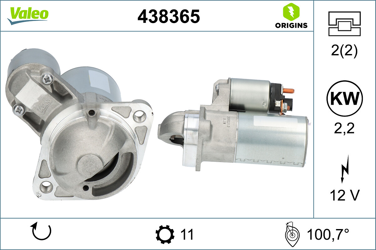 starteris - 438365 VALEO