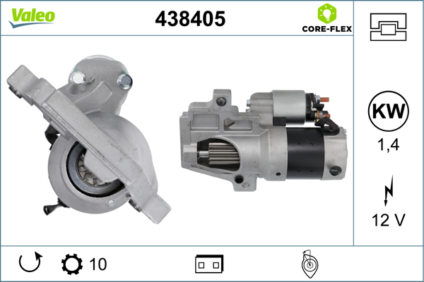 starteris - 438405 VALEO