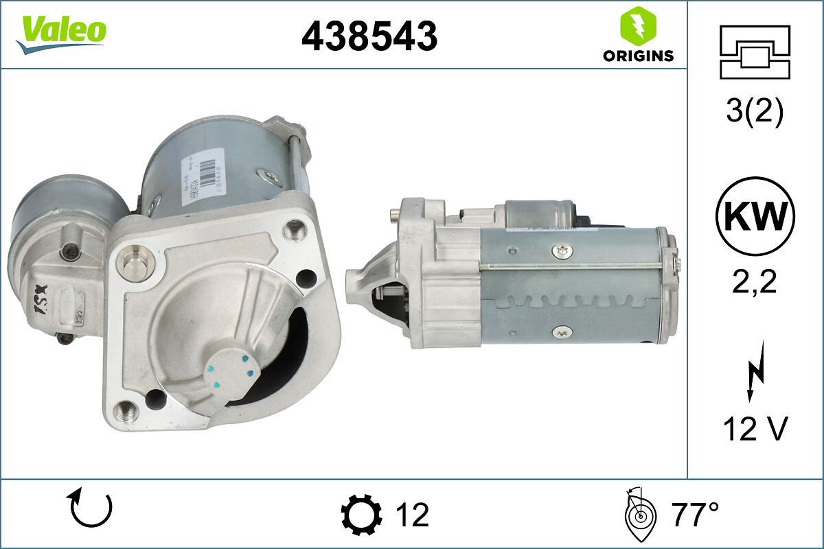 starteris - 438543 VALEO
