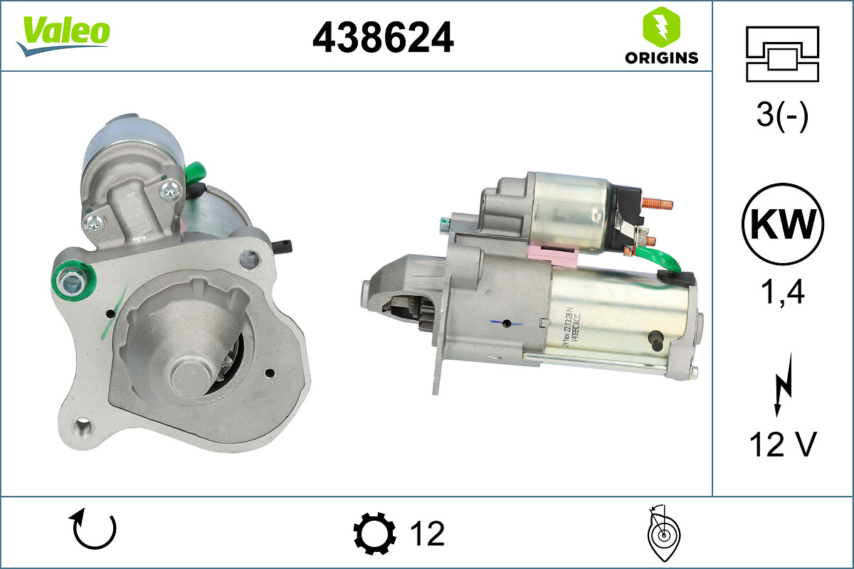 starteris - 438624 VALEO