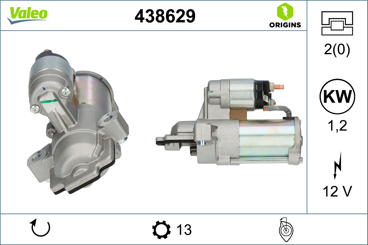 starteris - 438629 VALEO