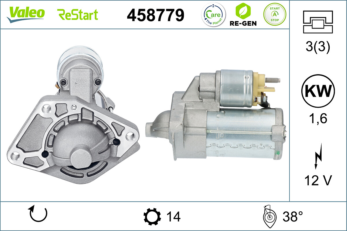starteris - 458779 VALEO