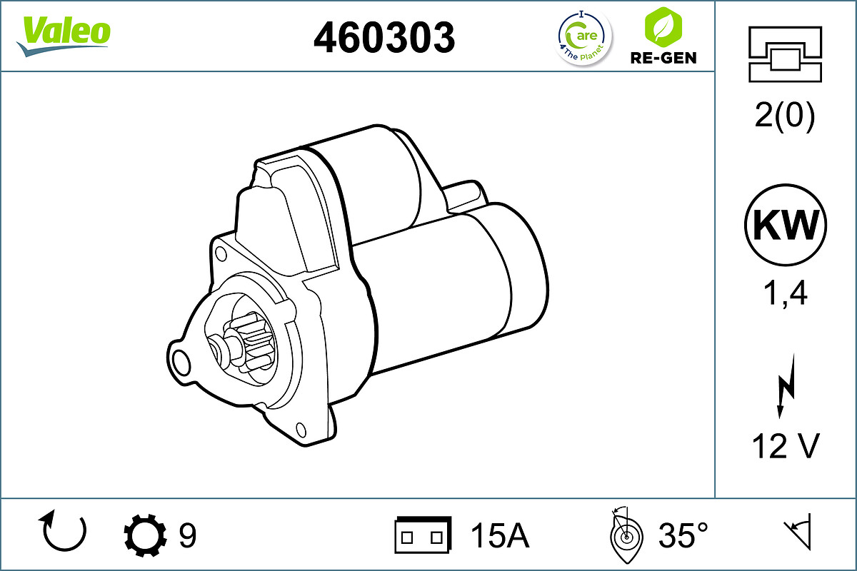 starteris - 460303 VALEO
