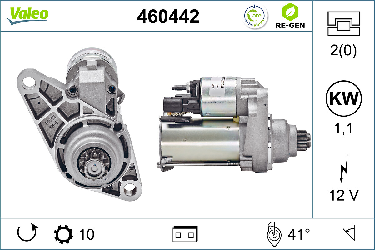 Starter - 460442 VALEO