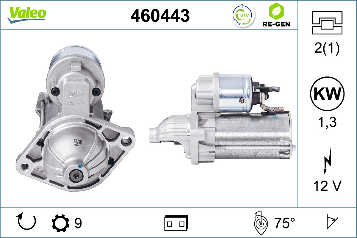Starter - 460443 VALEO