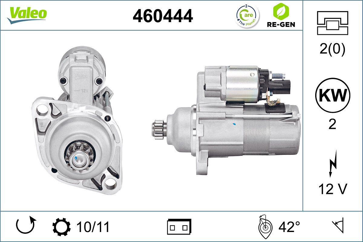 Starter - 460444 VALEO