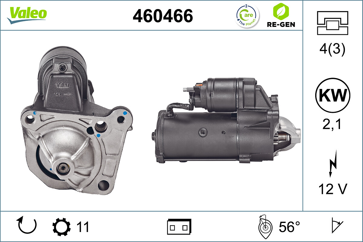 starteris - 460466 VALEO
