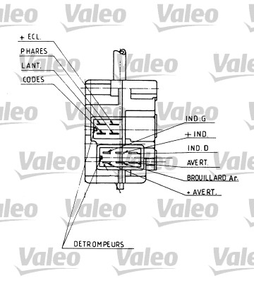 Leva devio guida - 251104 VALEO