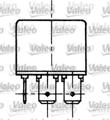 Relay, main current - 643818 VALEO