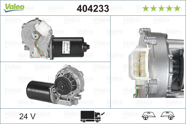 Wiper Motor - 404233 VALEO