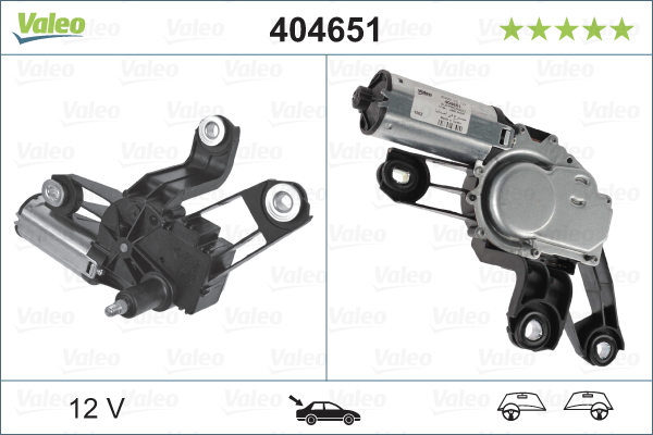 Wiper Motor - 404651 VALEO