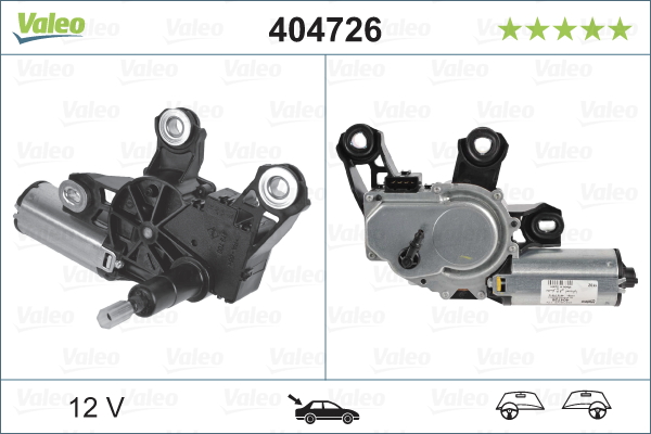Wiper Motor - 404726 VALEO