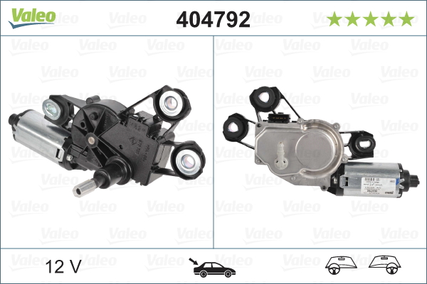 Wiper Motor - 404792 VALEO
