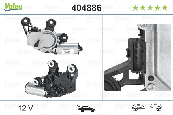 Wiper Motor - 404886 VALEO