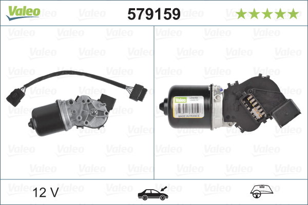 Wiper Motor - 579159 VALEO