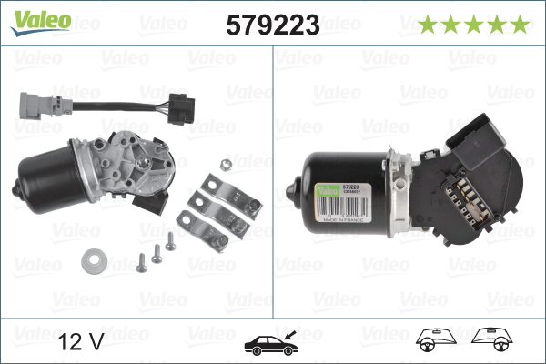 Wiper Motor - 579223 VALEO