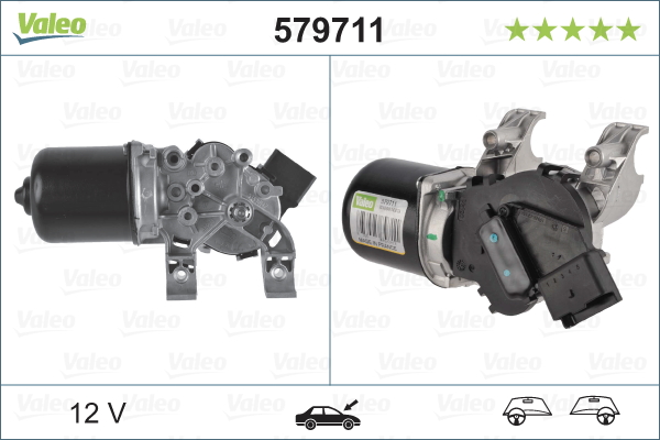 Wiper Motor - 579711 VALEO