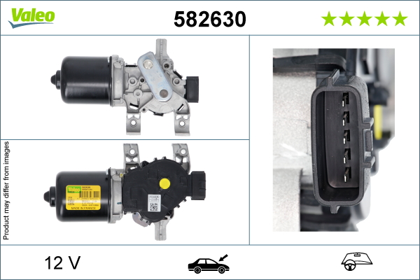 Wiper Motor - 582630 VALEO