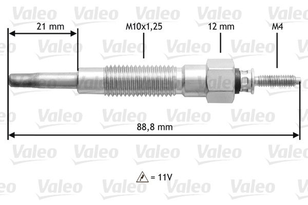 Glow Plug - 345213 VALEO
