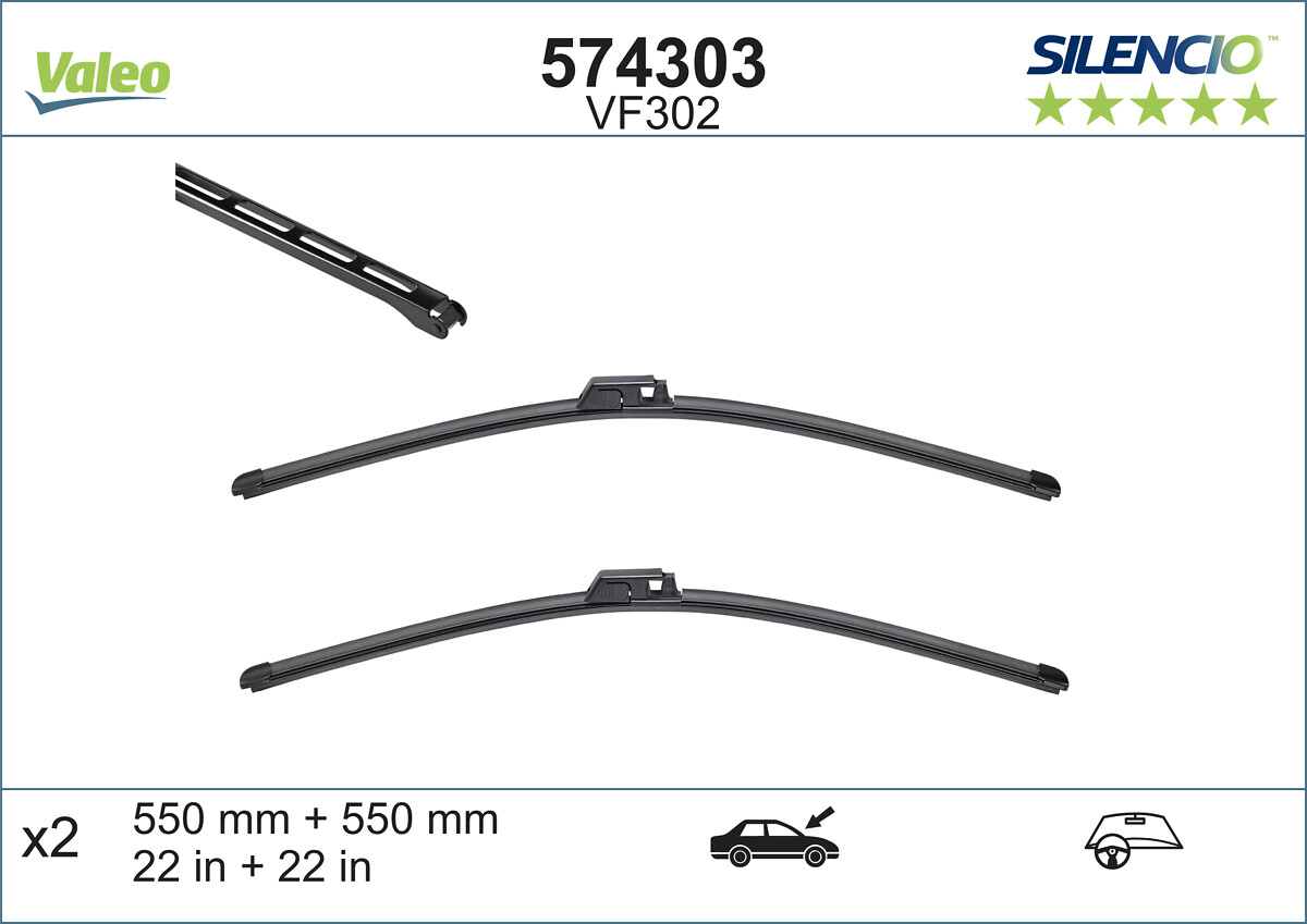 Wiper Blade - 574303 VALEO