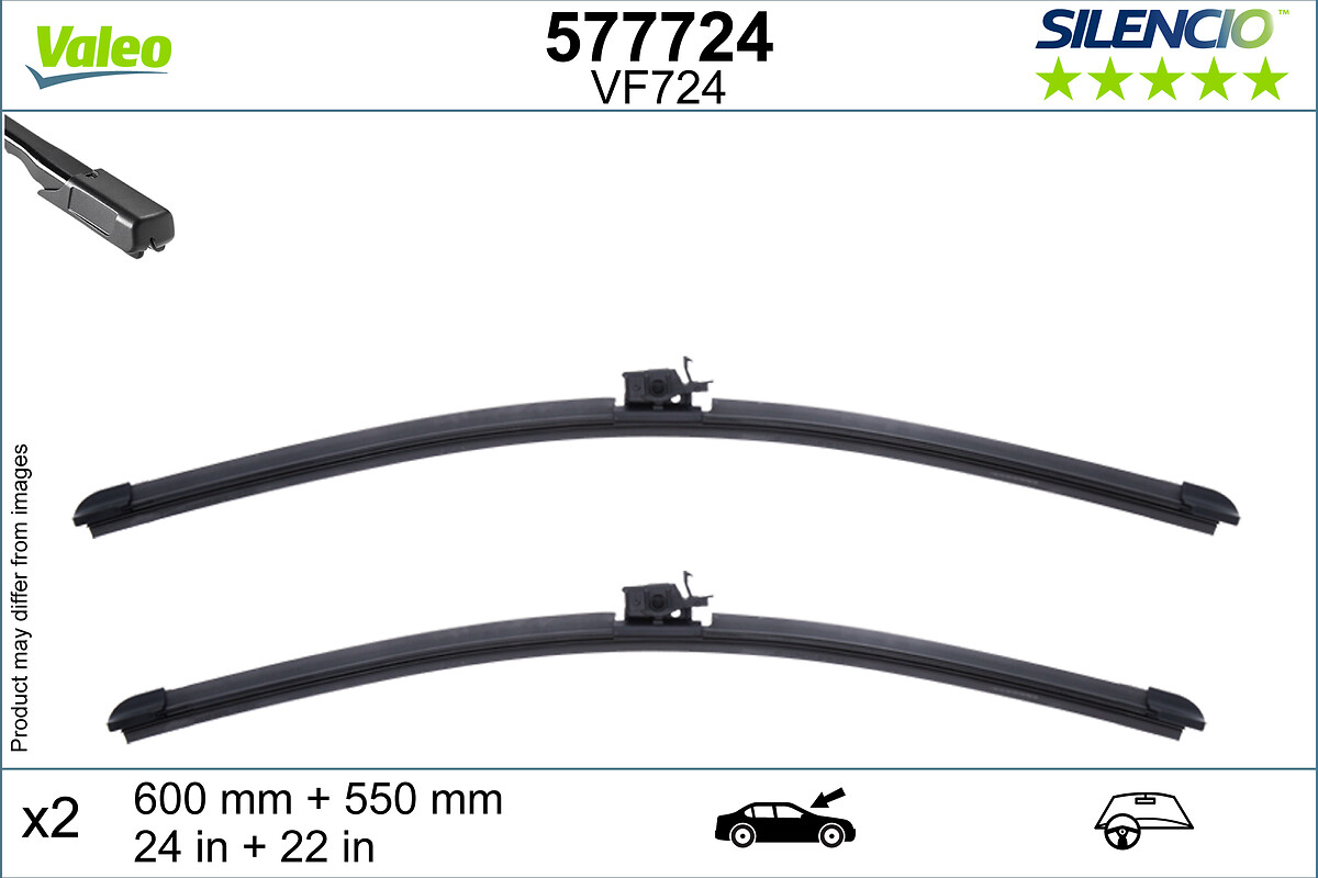 Wiper Blade - 577724 VALEO