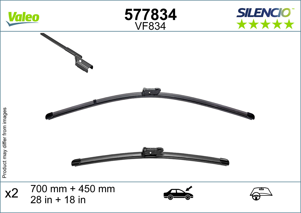 Wiper Blade - 577834 VALEO