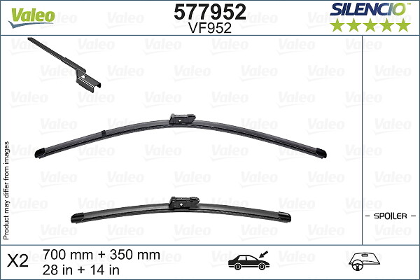 Wiper Blade - 577952 VALEO