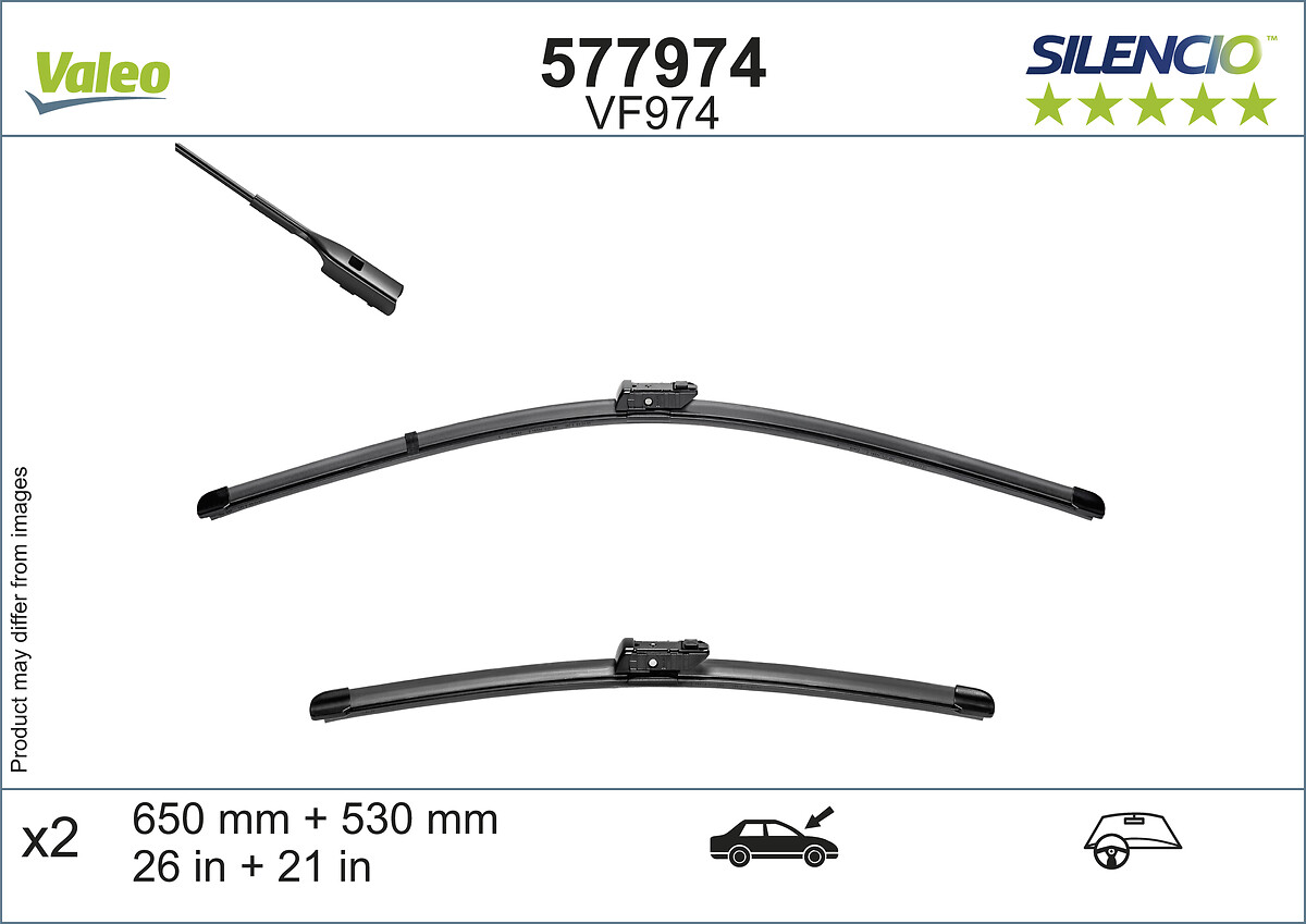 Wiper Blade - 577974 VALEO