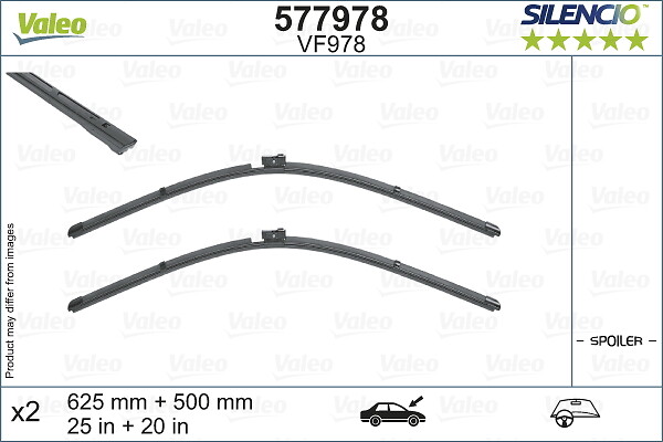Wiper Blade - 577978 VALEO