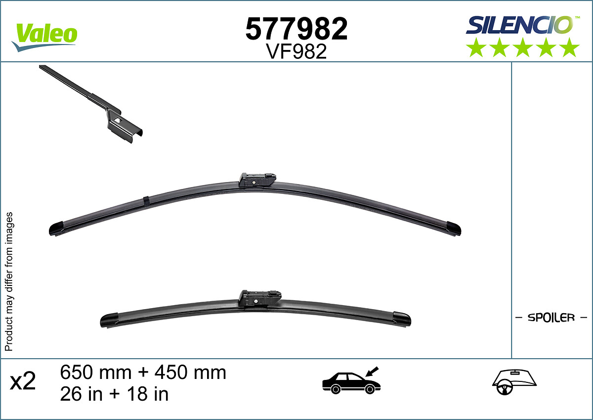 Wiper Blade - 577982 VALEO