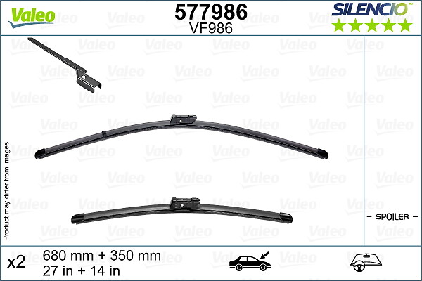 Wiper Blade - 577986 VALEO