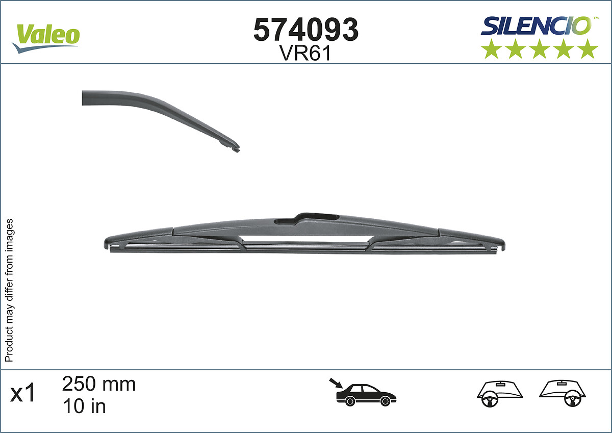 Wiper Blade - 574093 VALEO
