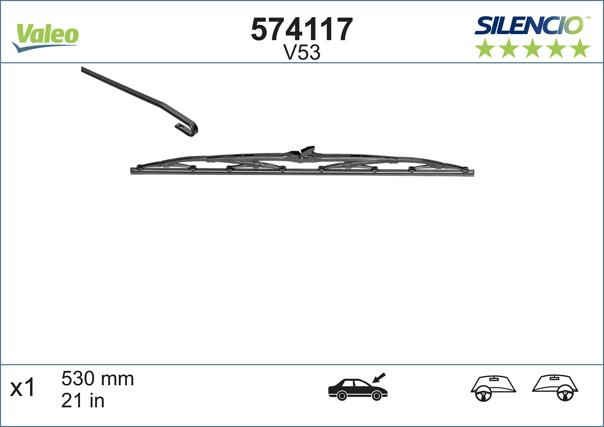 Щетка стеклоочистителя - 574117 VALEO
