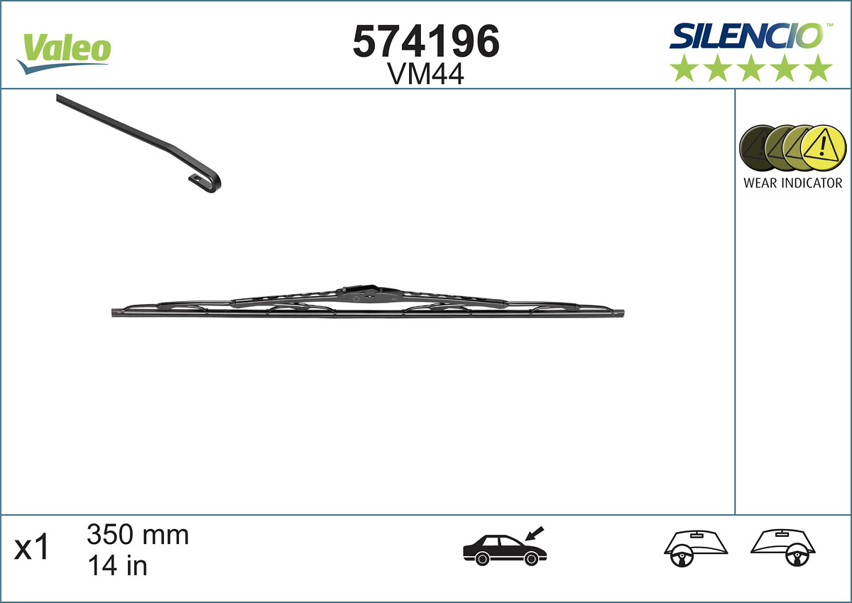 Wiper Blade - 574196 VALEO