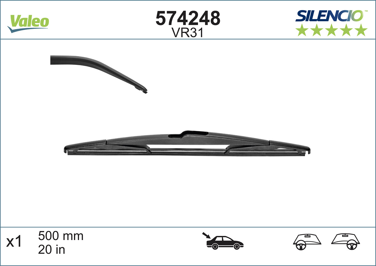 Wiper Blade - 574248 VALEO